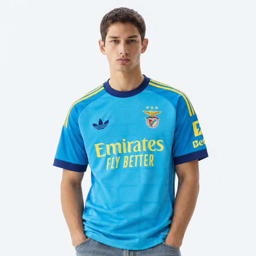 SL Benfica Camisola Guarda-Redes Azul - 26/27