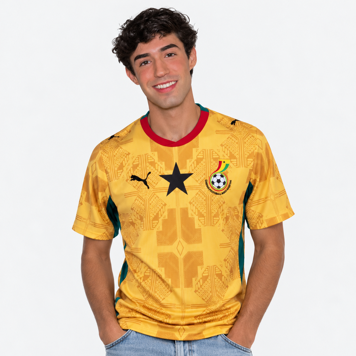 Gana Camisola Secundária - Mundial 2026