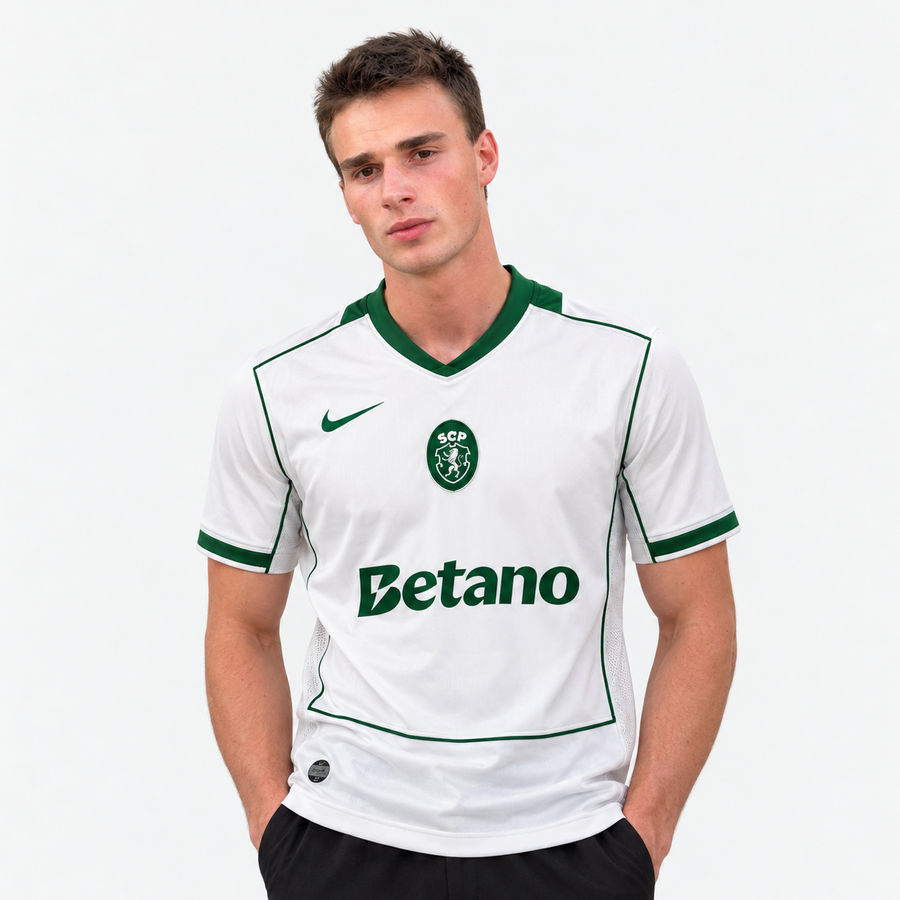 Sporting Camisola Verde e Branca - 26/27