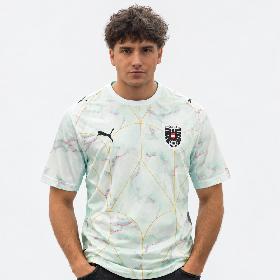 Áustria Camisola Secundária - Mundial 2026