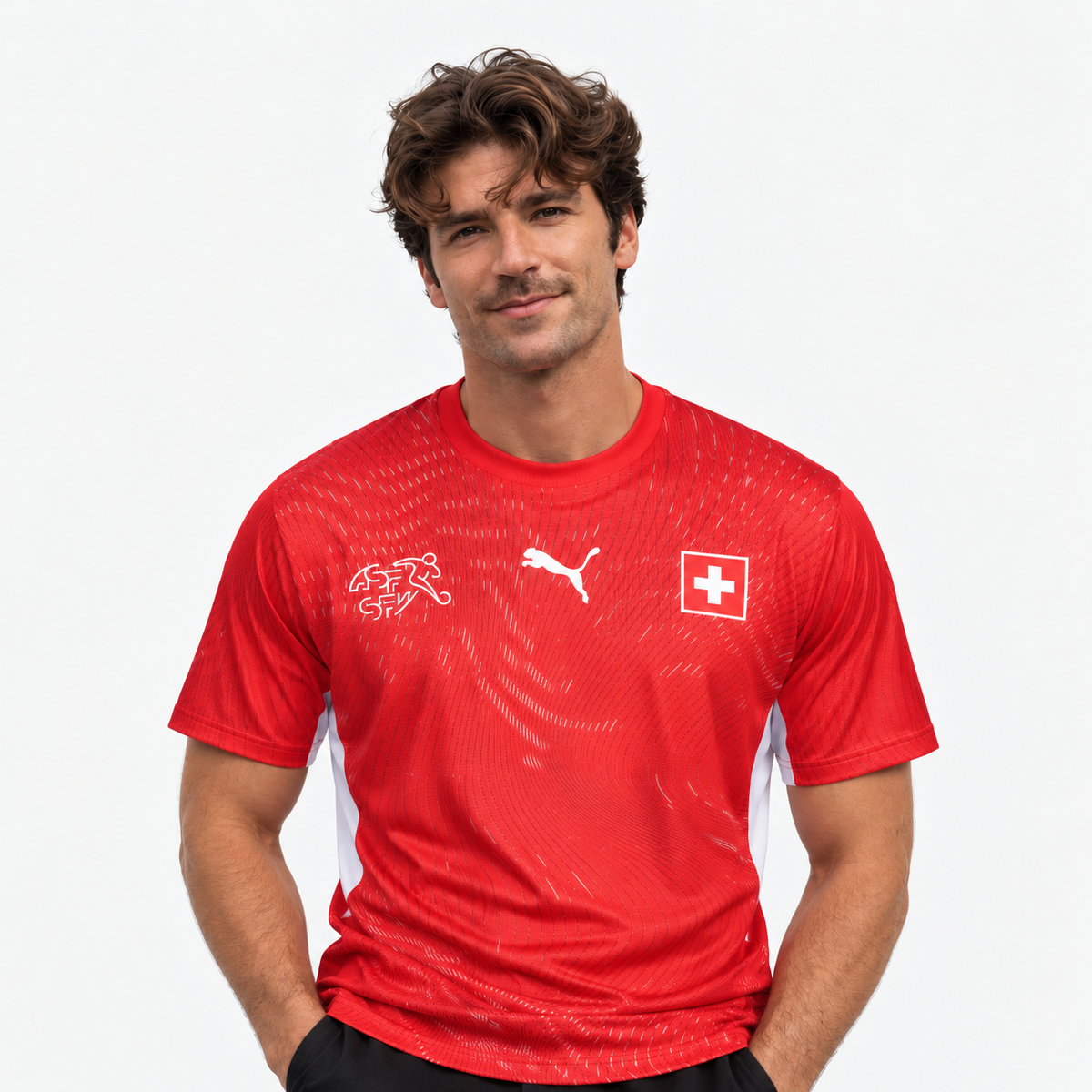 Suíça Camisola Principal - Mundial 2026