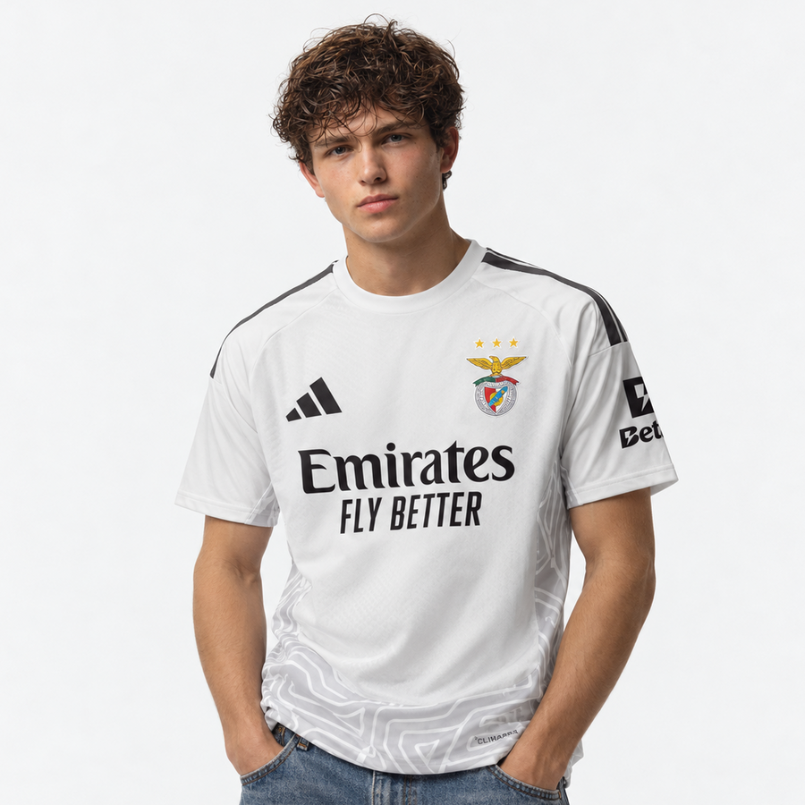 SL Benfica Camisola Guarda-Redes Cinzenta - 26/27