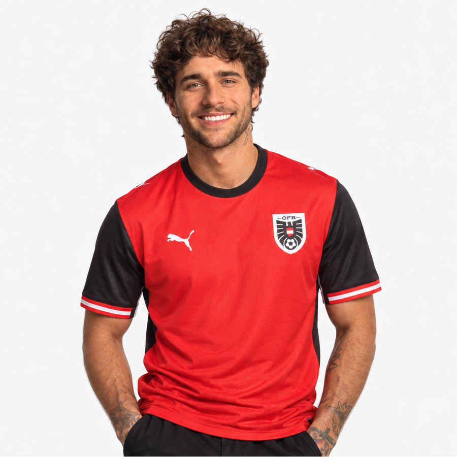 Áustria Camisola Principal - Mundial 2026