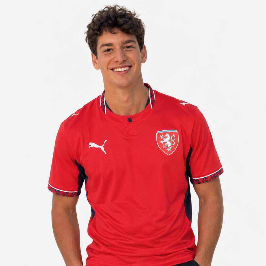 República Checa Camisola Principal - Mundial 2026