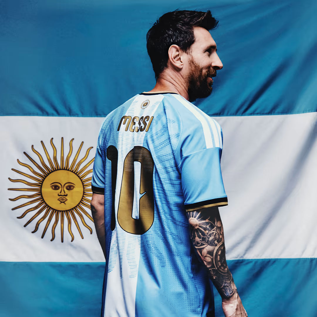 Argentina Camisola Edição Especial Messi 10 Despedida - 2026 - fotografia 4