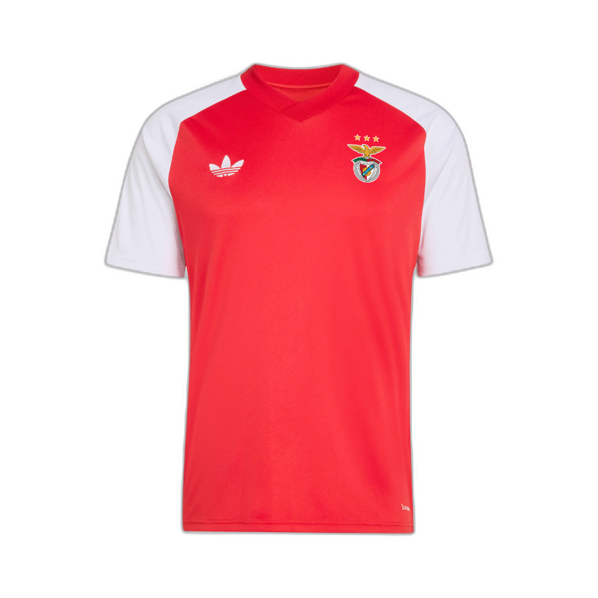 SL Benfica Camisola Aquecimento Adidas Originals - 26/27 — fotografia 1 do modelo