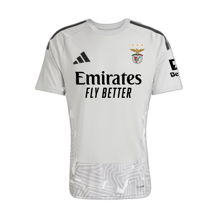 SL Benfica Camisola Guarda-Redes Cinzenta - 26/27 — fotografia 1 do modelo